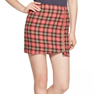 Junk Food Plaid skirt